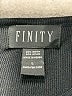 Finity Solid Black Cocktail Dress Size L - photo 7