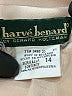 Harve Benard 100% Polyester Solid Ivory Blazer Size 14 - photo 6