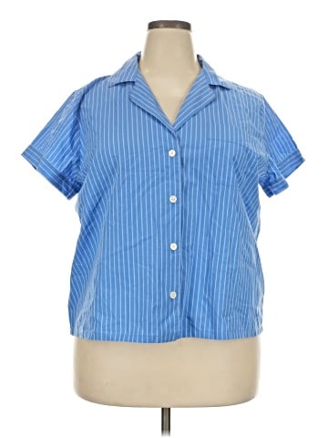 J.Crew Factory Store Short Sleeve Blouse (view 1)