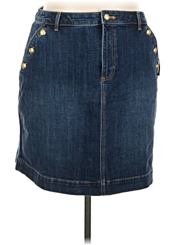 Talbots Denim Skirt (view 1)