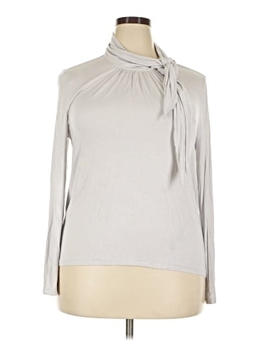 Ann Taylor Long Sleeve Blouse (view 1)