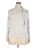Ann Taylor Gray Long Sleeve Blouse Size XXL - photo 1