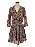Lush Paisley Blue Casual Dress Size S - photo 1