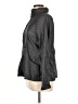 Saks Fifth Avenue 100% Polyester Solid Gray Black Windbreaker Size L - photo 5