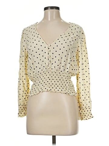 American Eagle Outfitters Long Sleeve Blouse (view 1)