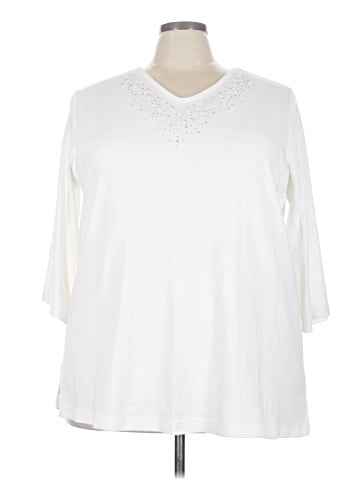Quacker Factory 3/4 Sleeve Top (view 1)