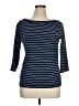 Ann Taylor Blue 3/4 Sleeve Top Size XL - photo 1