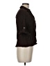Zara Brown 3/4 Sleeve Button-Down Shirt Size M - photo 4