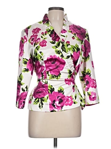 Alex Evenings 3/4 Sleeve Blouse (view 1)