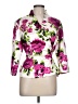 Alex Evenings Floral Pink 3/4 Sleeve Blouse Size L - photo 1