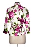 Alex Evenings Floral Pink 3/4 Sleeve Blouse Size L - photo 2