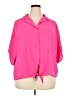 Dunnes 100% Polyester Pink 3/4 Sleeve Blouse Size XXL - photo 1