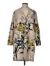 Chico's Floral Multi Color Tan Jacket Size Med (1.5) - photo 1