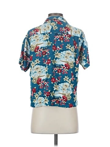 Basic Editions Short Sleeve Blouse (view 2)