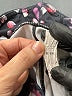 Unbranded Floral Black Casual Pants Size M - photo 7