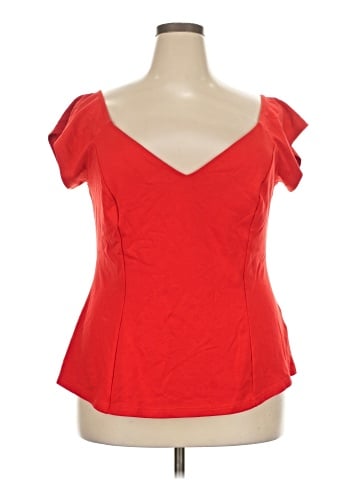 City Chic Short Sleeve Top (view 1)
