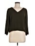 Babaton 100% Polyester Brown 3/4 Sleeve T-Shirt Size M - photo 1