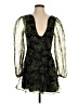 Hutch 100% Polyester Camo Green Cocktail Dress Size 2 - photo 1