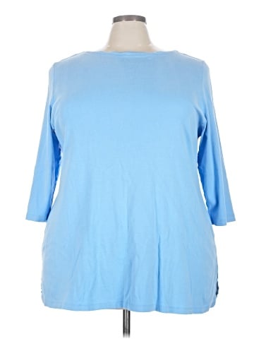 Karen Scott 3/4 Sleeve T-Shirt (view 1)