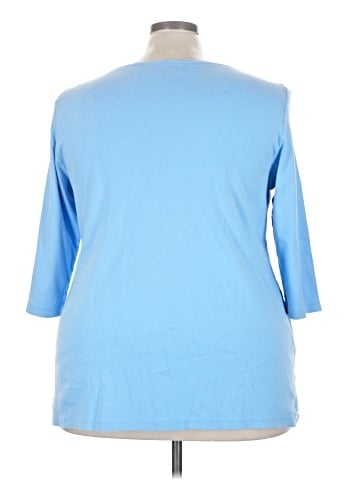 Karen Scott 3/4 Sleeve T-Shirt (view 2)