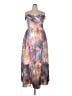 Aidan Mattox Tie-dye Brown Cocktail Dress Size 18 - photo 1