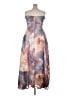 Aidan Mattox Tie-dye Brown Cocktail Dress Size 18 - photo 2