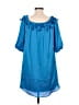 Boston Proper 100% Polyester Blue Casual Dress Size M - photo 2