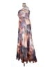 Aidan Mattox Tie-dye Brown Cocktail Dress Size 18 - photo 5