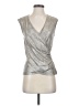 Ramy Brook Metallic Silver Sleeveless Blouse Size XS - photo 1