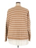 Ann Taylor LOFT Stripes Tan Pullover Sweater Size XXL - photo 2