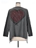 Go Couture Gray Long Sleeve Top Size XL - photo 1