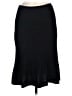 St. John Collection Solid Black Wool Skirt Size 8 - photo 1