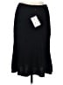 St. John Collection Solid Black Wool Skirt Size 8 - photo 2
