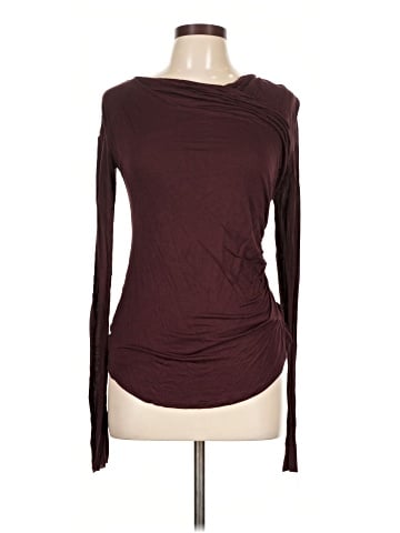 Bordeaux Long Sleeve T-Shirt (view 1)
