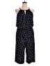 London Times Polka Dots Black Jumpsuit Size 16 - photo 1