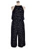 London Times Polka Dots Black Jumpsuit Size 16 - photo 2
