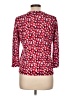 Talbots Red 3/4 Sleeve Blouse Size L - photo 2