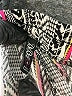 Bebop 100% Rayon Print Silver Shorts Size M - photo 4