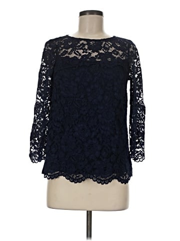 Roz & Ali 3/4 Sleeve Blouse (view 1)
