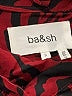 BA&SH Animal Print Red 3/4 Sleeve Blouse Size Sm (1) - photo 7