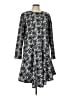 Hutch Argyle Gray Casual Dress Size L - photo 1