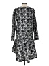 Hutch Argyle Gray Casual Dress Size L - photo 2