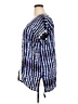Bindya Blue Short Sleeve Blouse Size M - photo 5