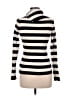 Liz Claiborne Stripes Black Turtleneck Sweater Size M - photo 2
