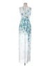 AZ3 inc. 100% Polyester Blue Cocktail Dress Size S - photo 1
