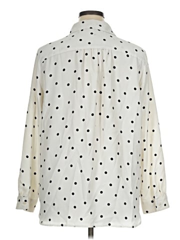 Ann Taylor Long Sleeve Blouse (view 2)