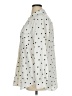 Ann Taylor 100% Polyester Polka Dots Ivory Long Sleeve Blouse Size XL - photo 5