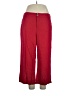 ModCloth Red Linen Pants Size 16 - photo 1