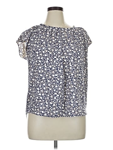 LC Lauren Conrad Short Sleeve Blouse (view 1)