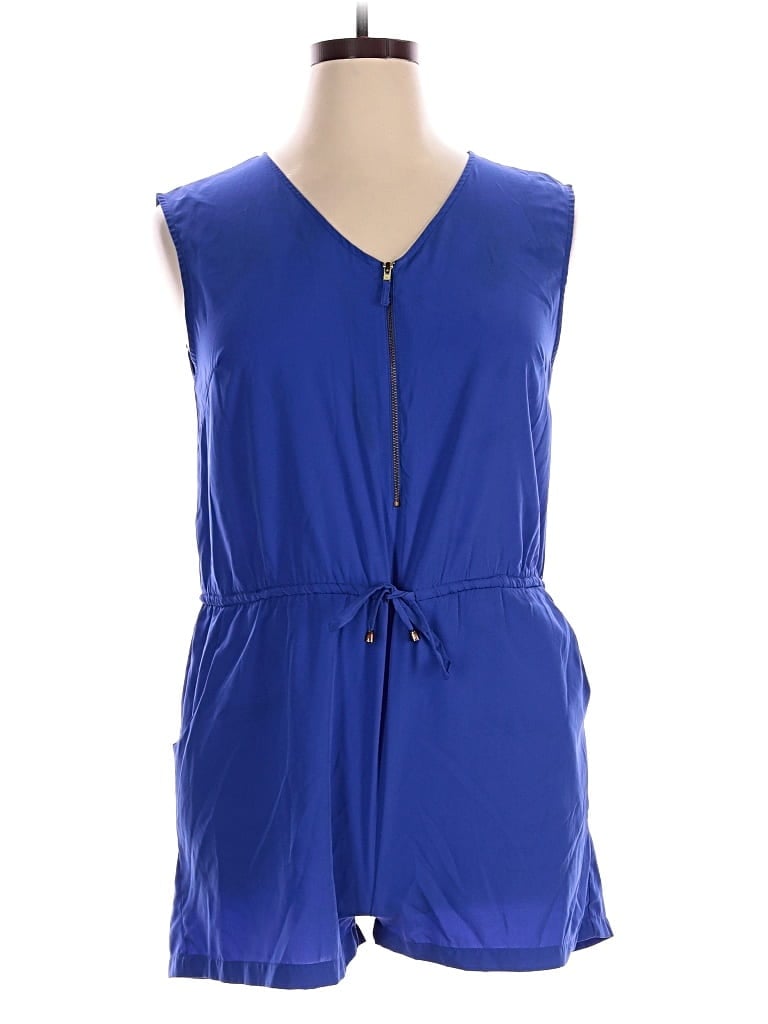 Pre-owned Atmosphere Romper In Blue